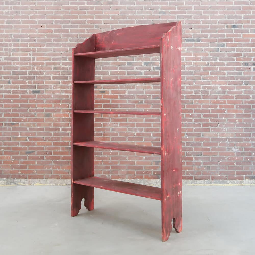 Brocante boekenrek
