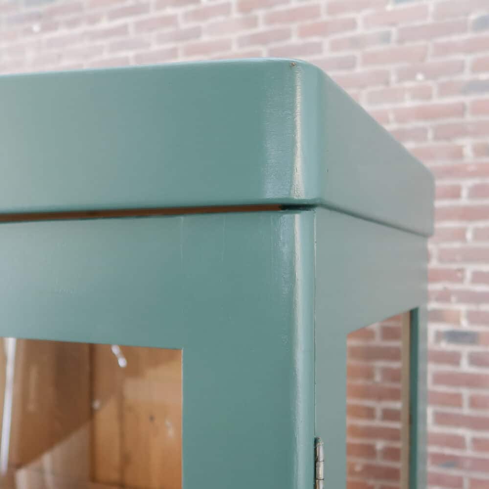 Brocante vitrinekast - Afbeelding 4
