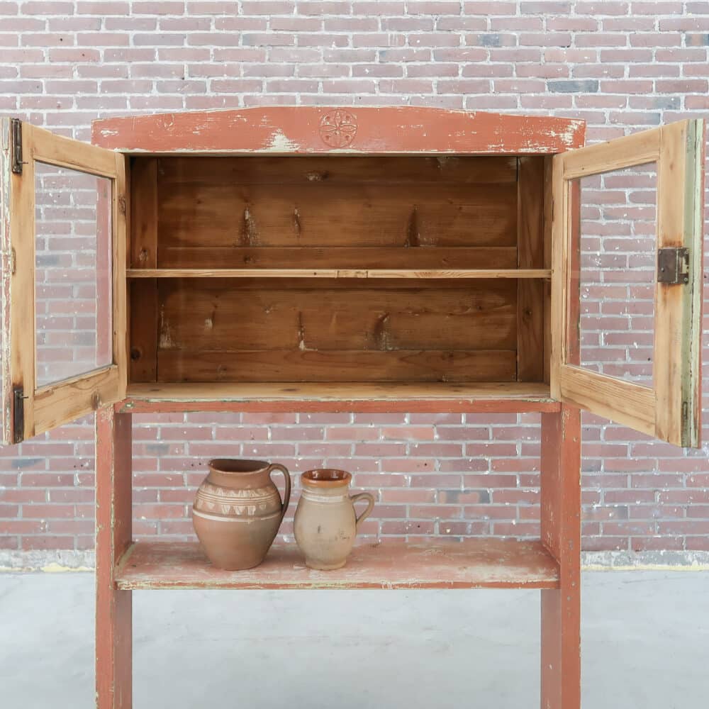 Brocante rek met deurtjes – Bild 2