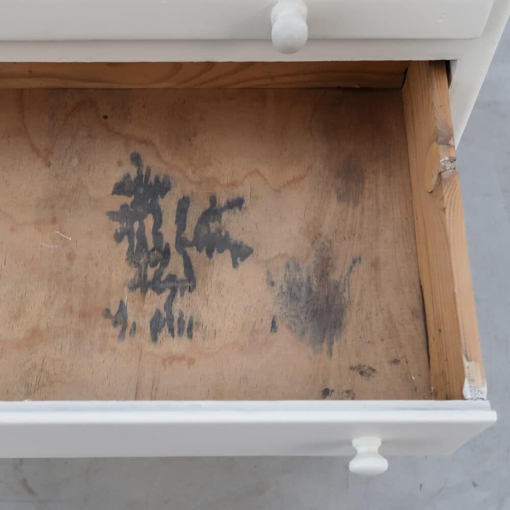 Vintage houten dokterskast - Afbeelding 3