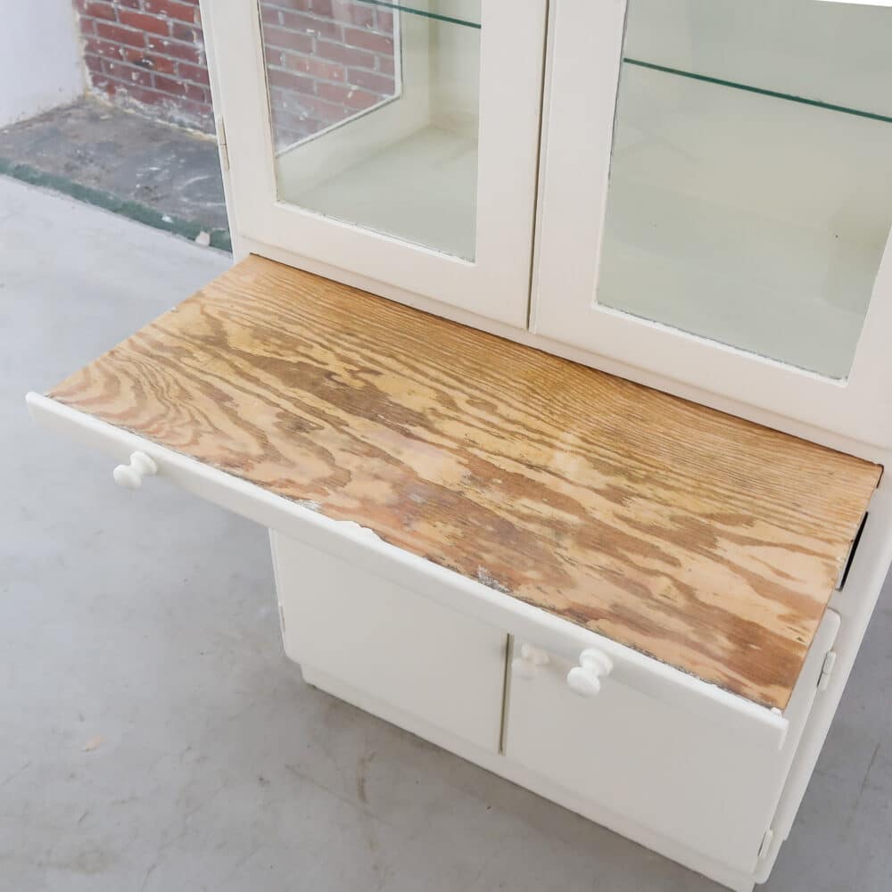 Vintage houten dokterskast - Afbeelding 4