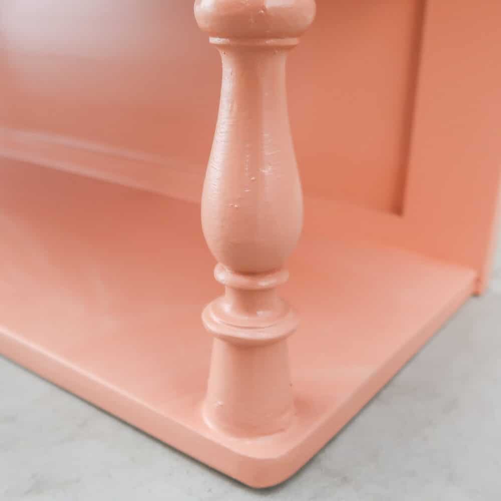 Brocante roze hangkast - Afbeelding 8