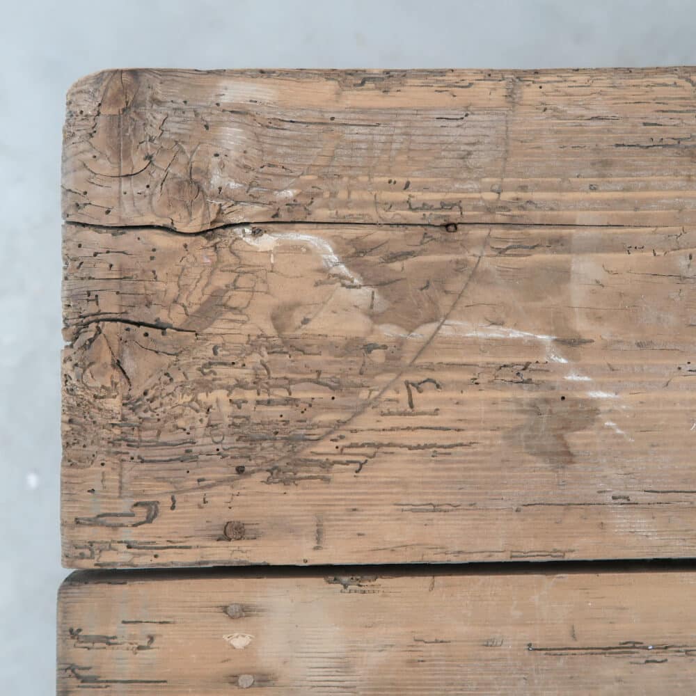 Landelijke houten tafel - Afbeelding 3