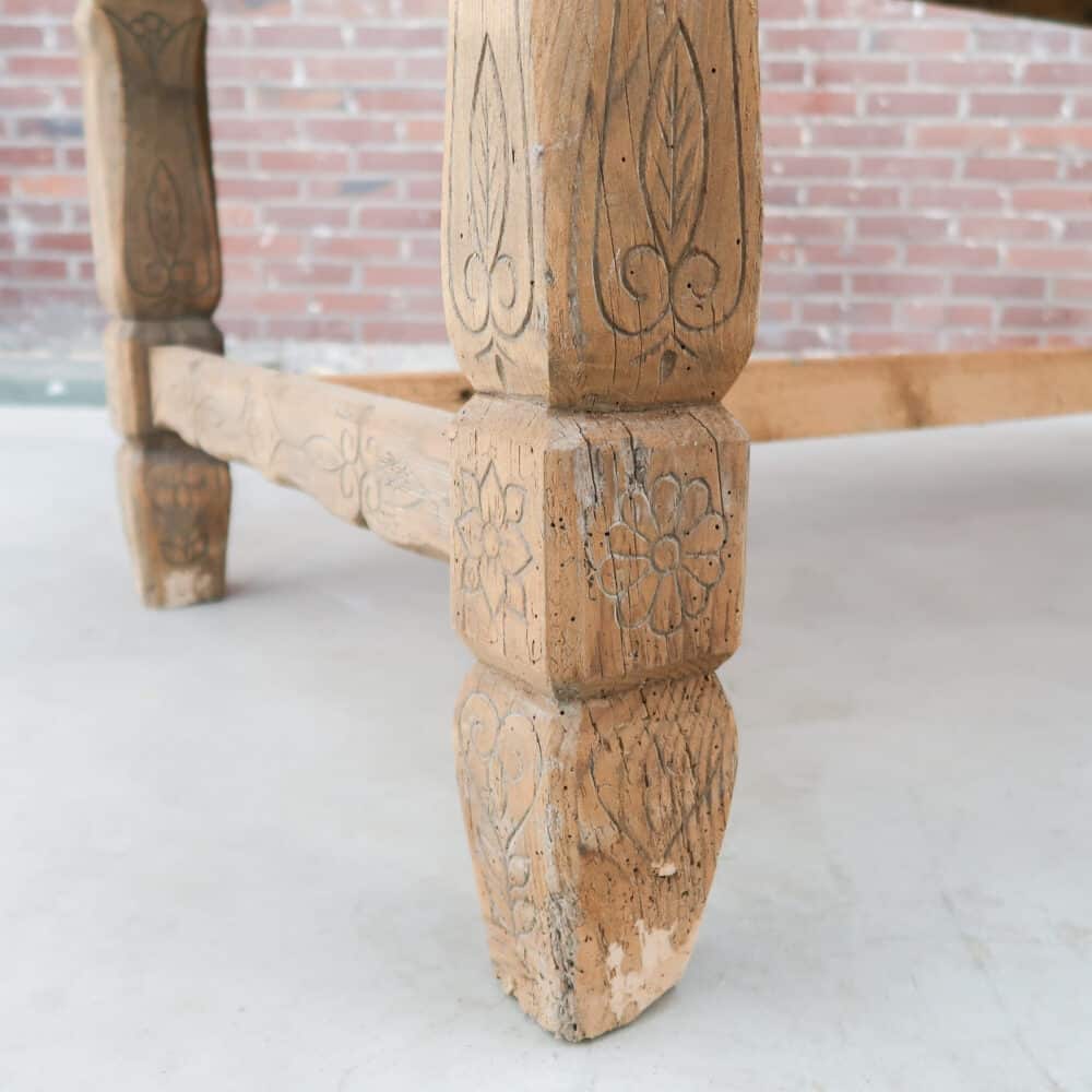 Landelijke houten tafel - Afbeelding 11
