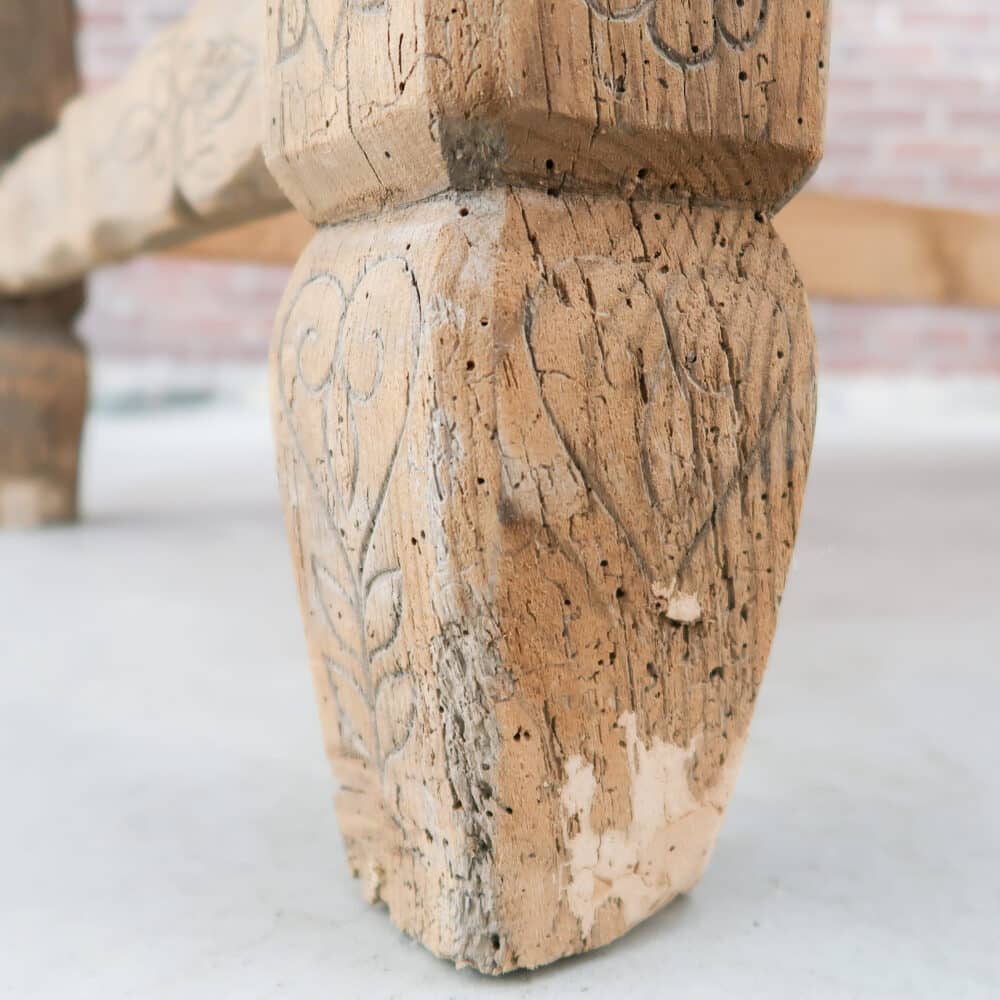 Landelijke houten tafel - Afbeelding 12