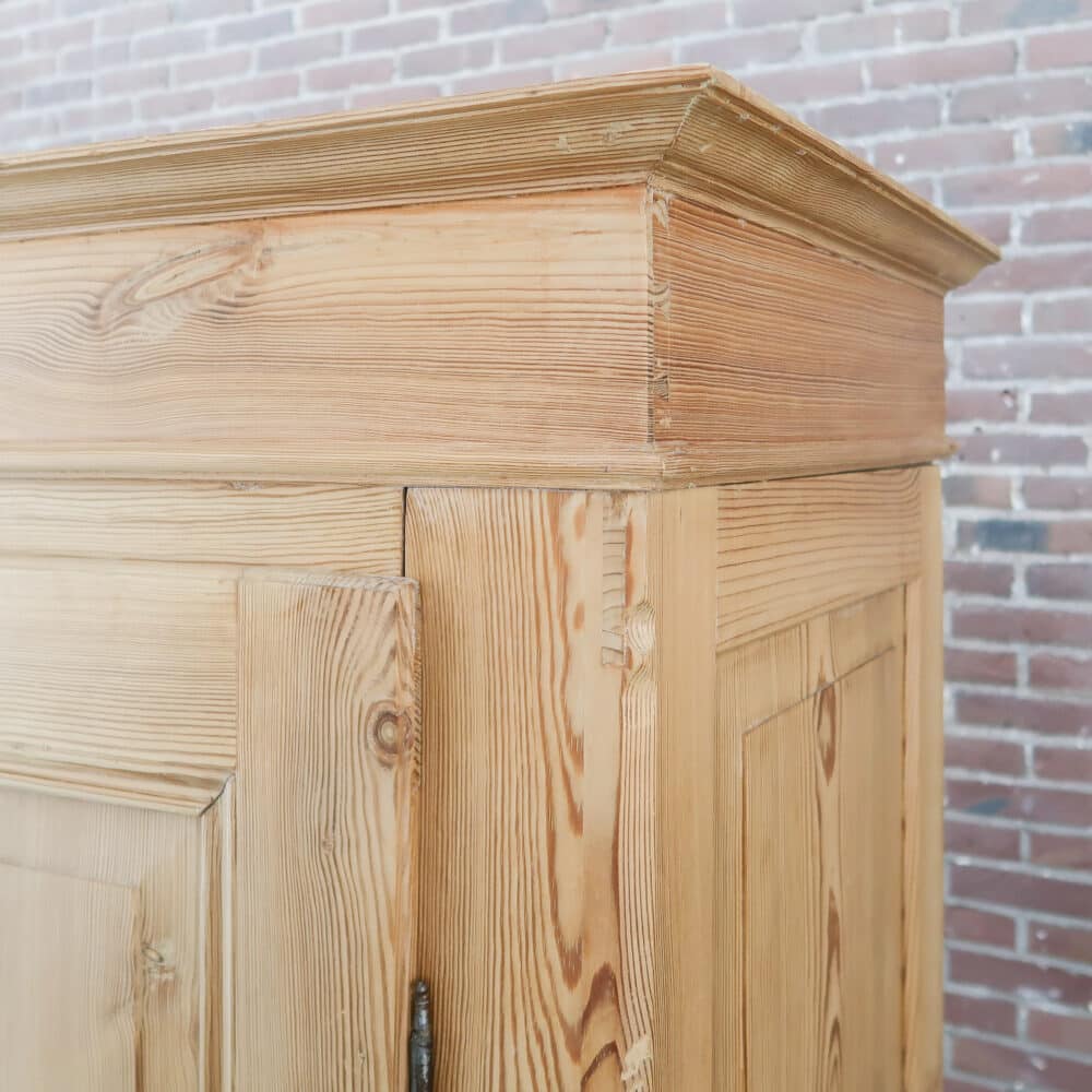 Grenen kledingkast - demontabel - Afbeelding 6