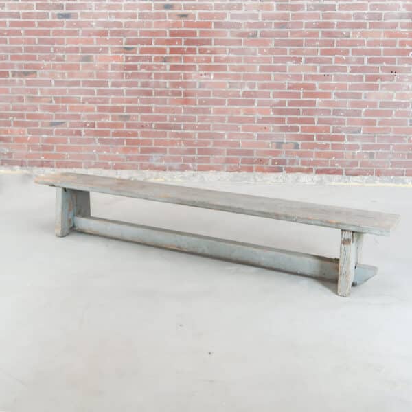 Brocante houten bankje