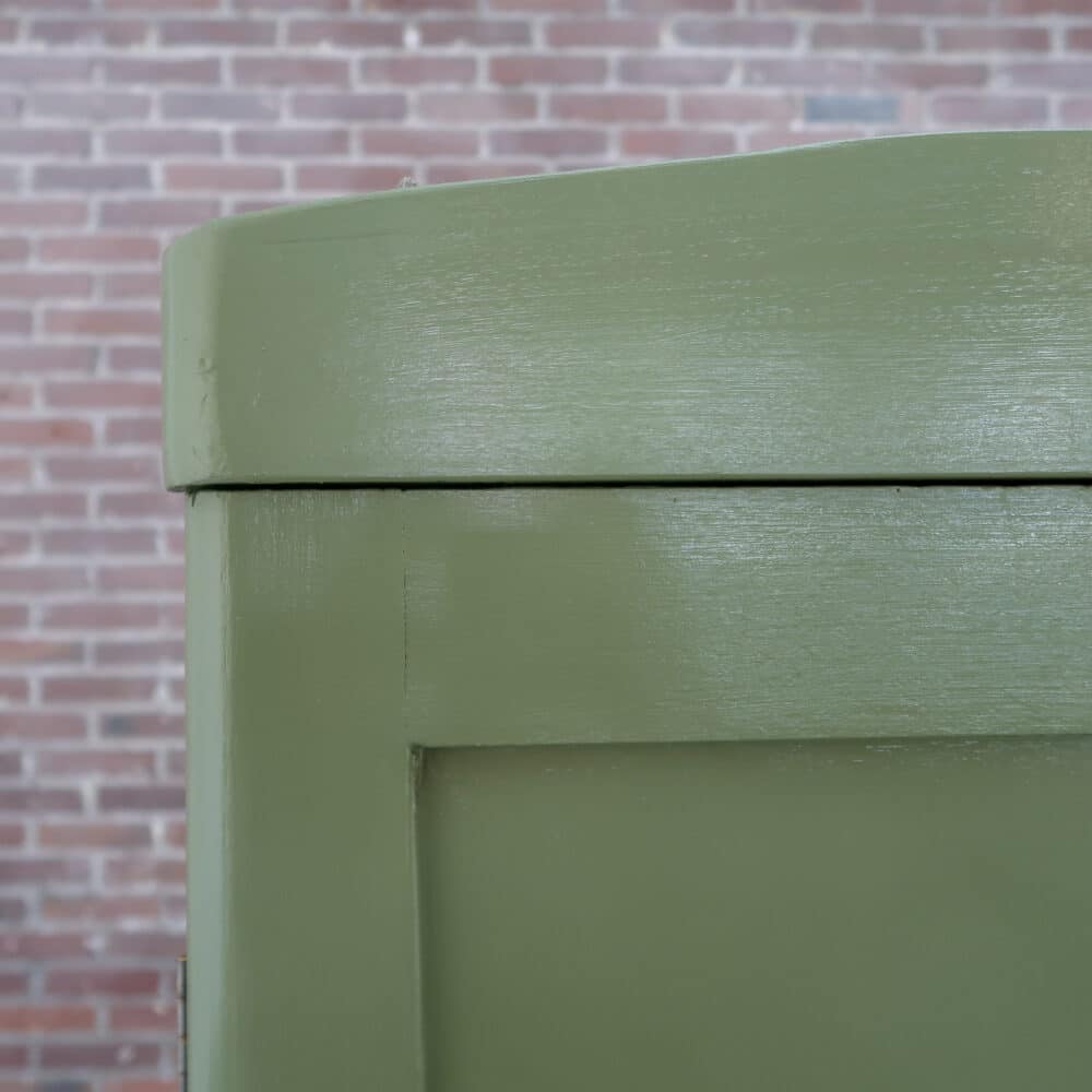 Groene eendeurs linnenkast - Afbeelding 4