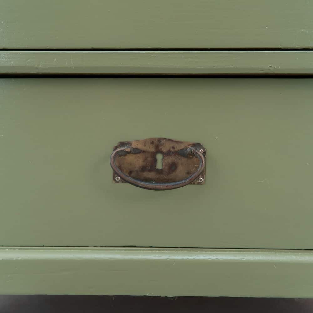 Groene eendeurs linnenkast - Afbeelding 6