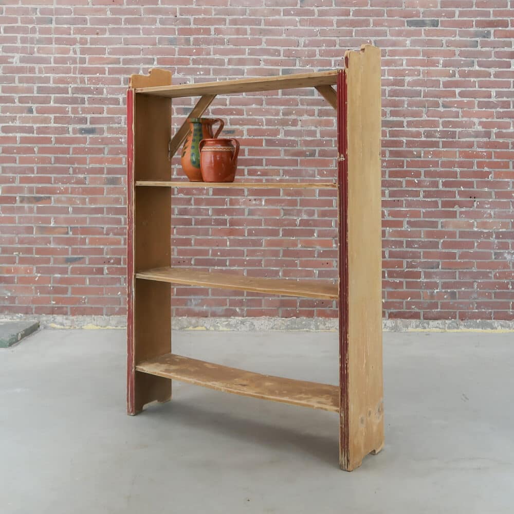 Brocante boekenrek
