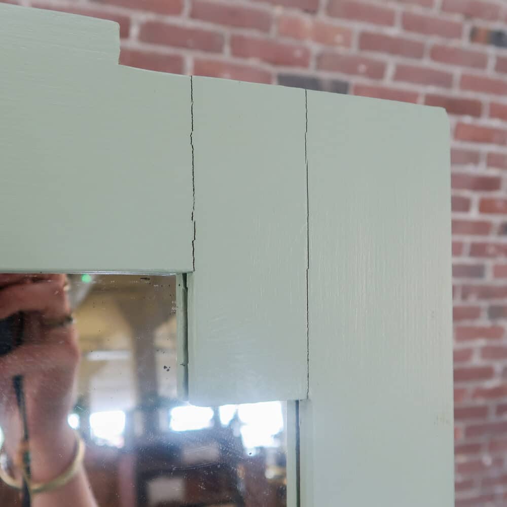 Brocante houten kaptafel - Afbeelding 4
