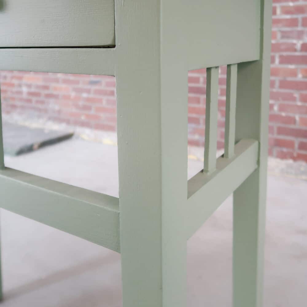 Brocante houten kaptafel - Afbeelding 6