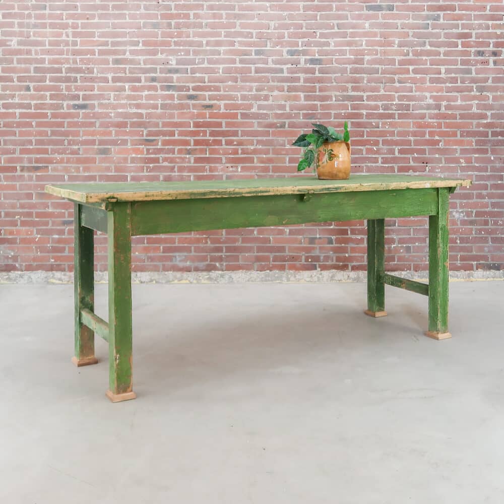Landelijke eettafel