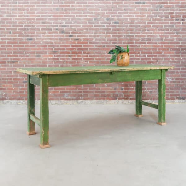 Landelijke eettafel