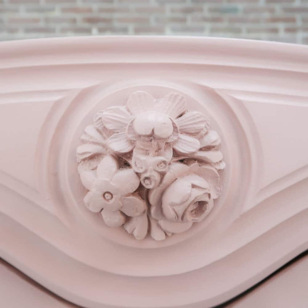 Zacht roze vitrinekast - Afbeelding 5