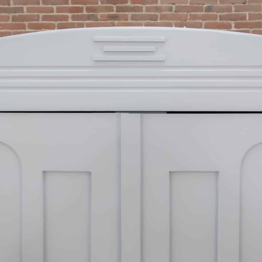 Zacht blauwe linnenkast - Afbeelding 4