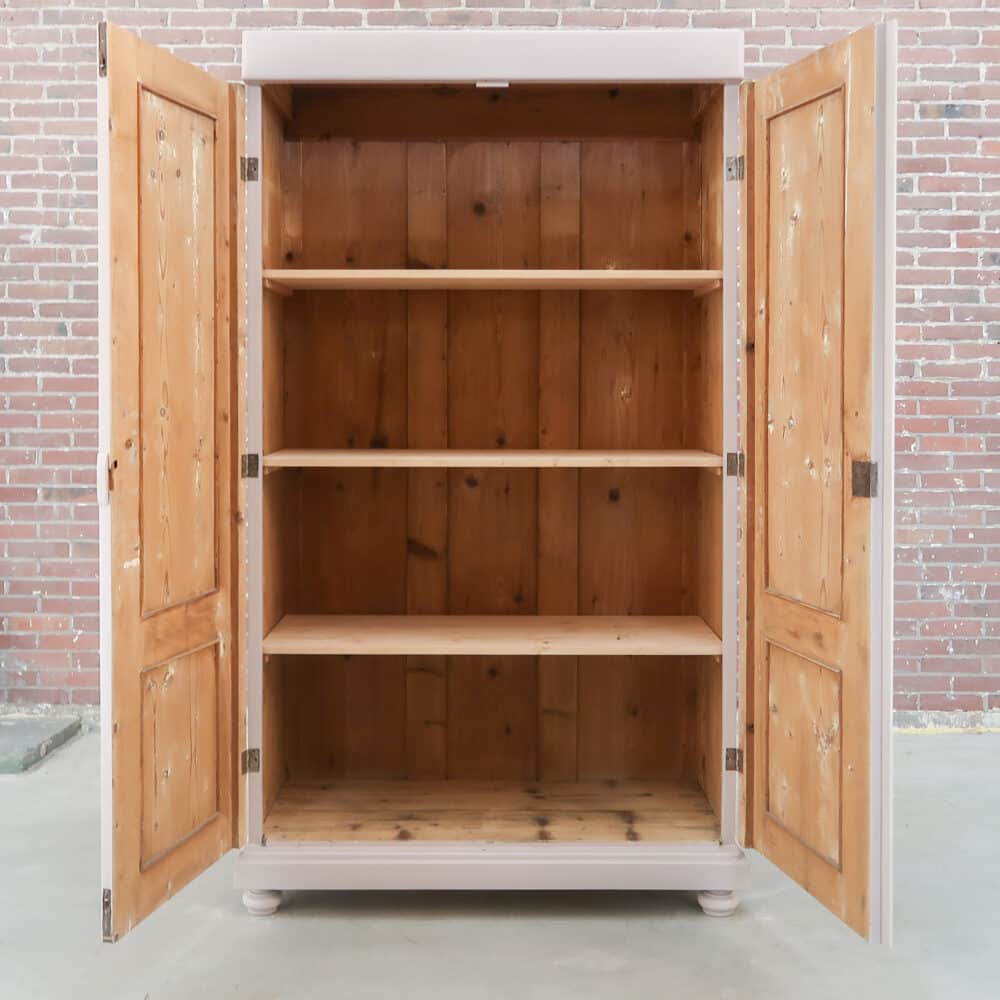 Zacht roze linnenkast - Afbeelding 2