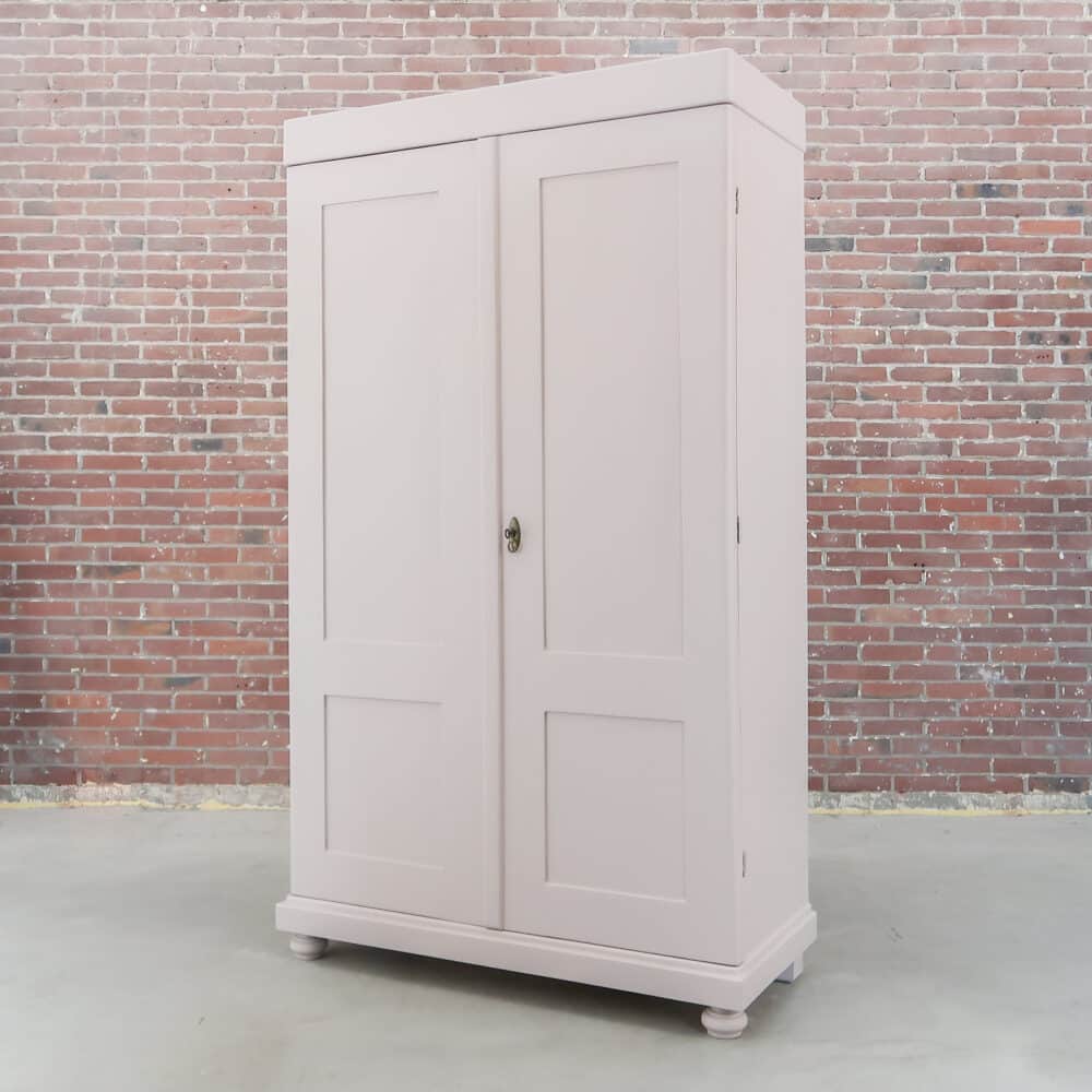 Zacht roze linnenkast - Afbeelding 3
