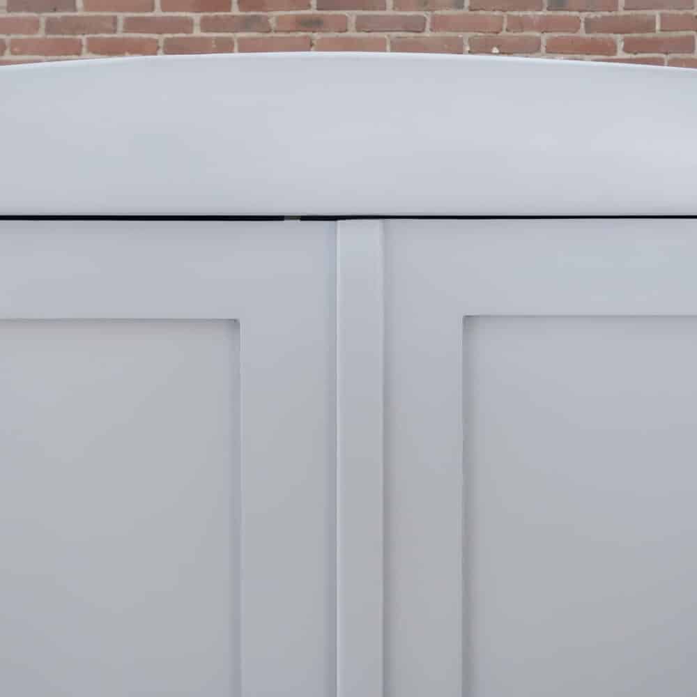 Zacht blauwe linnenkast - Afbeelding 4