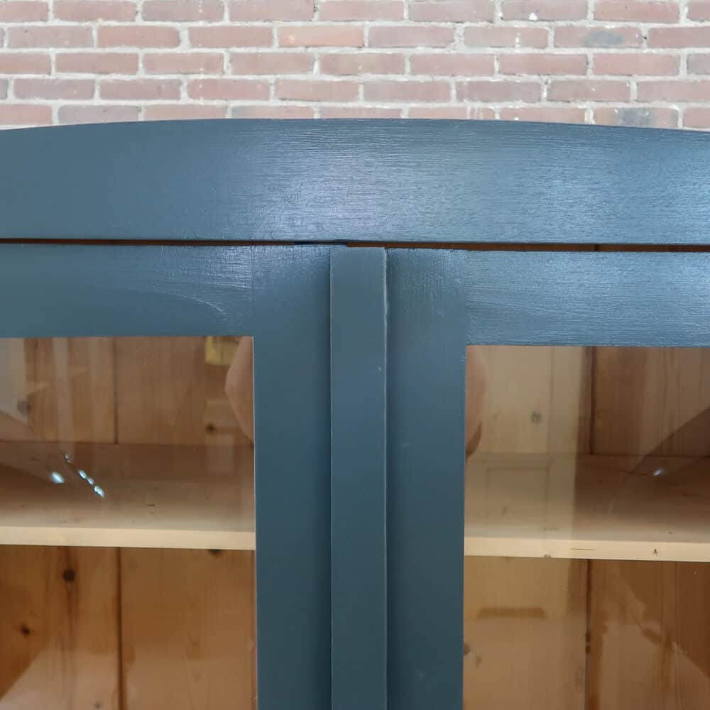Brocante vitrinekast - Afbeelding 4