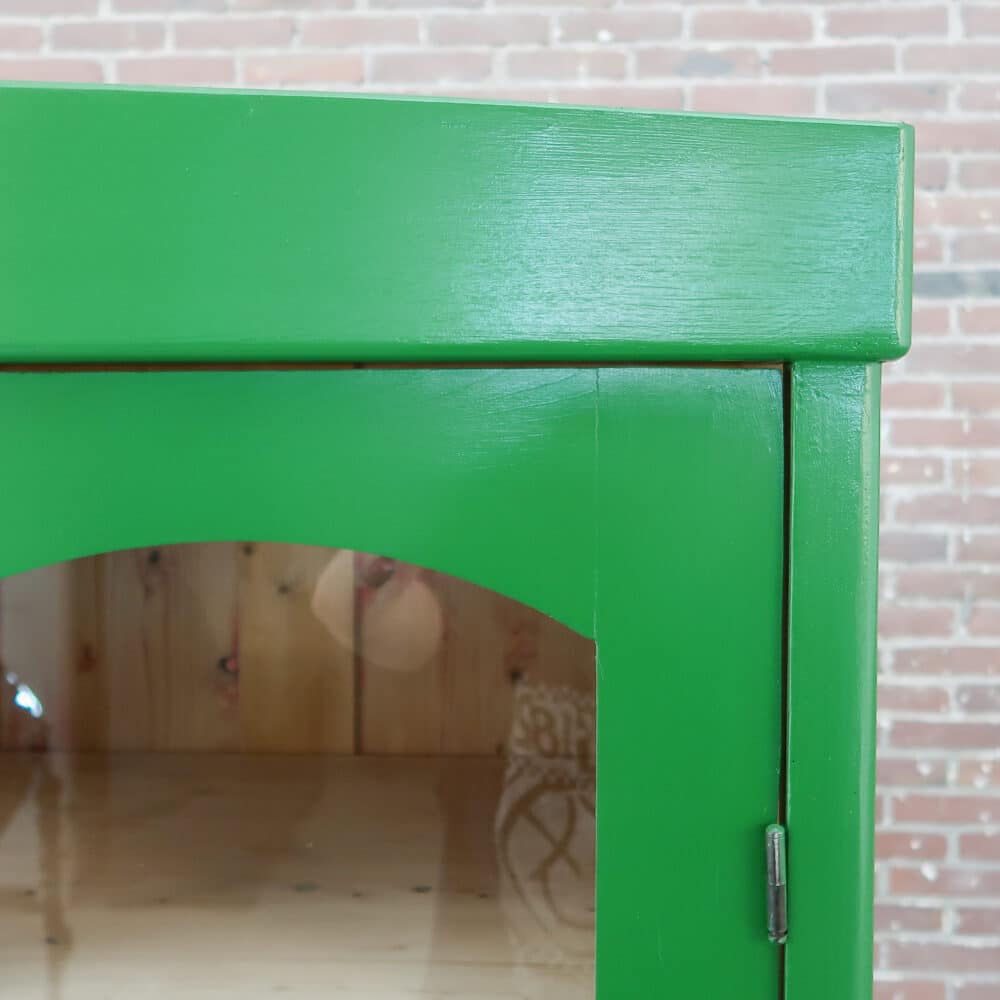 Brocante vitrinekast - Afbeelding 6