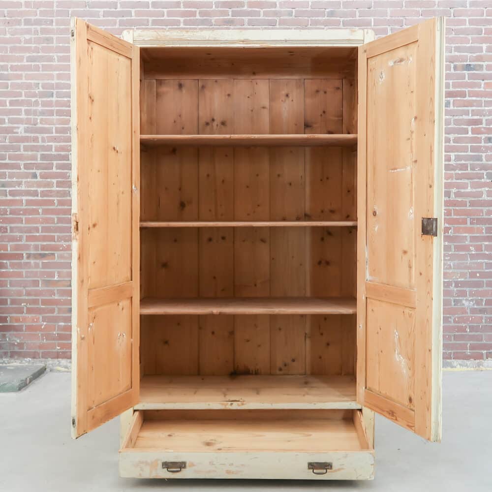 Brocante linnenkast - Afbeelding 2