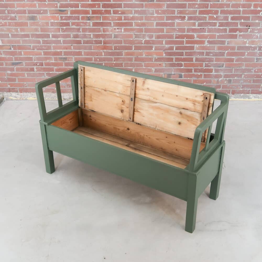 Brocante klepbankje - Afbeelding 2