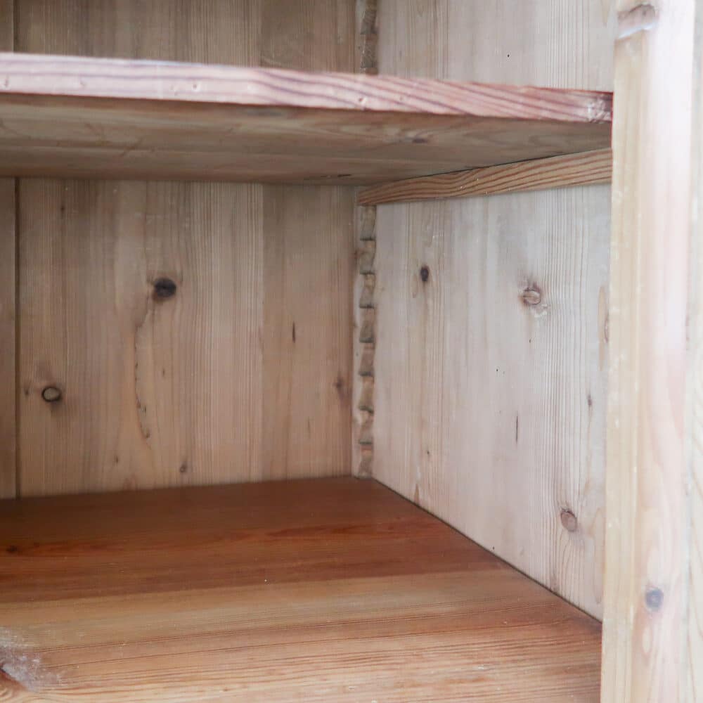 Grenen eendeurs kledingkast – Bild 3
