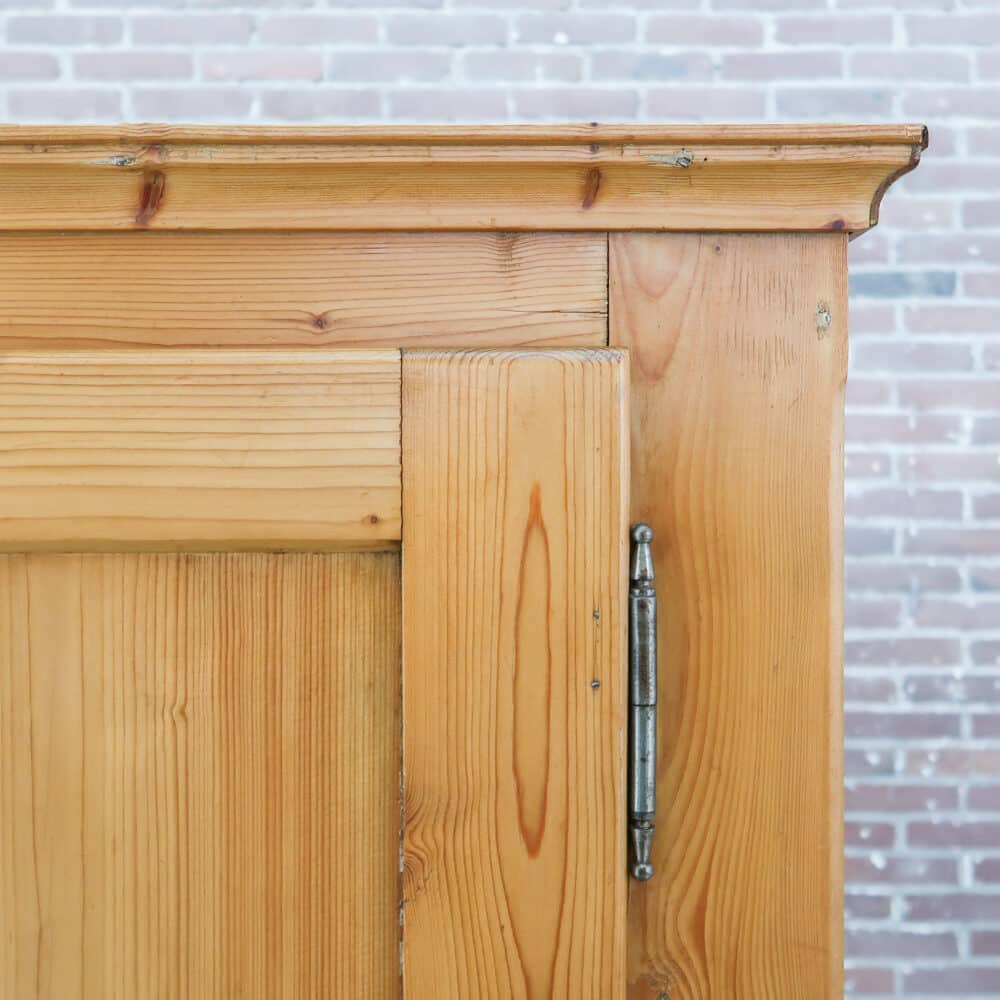 Grenen eendeurs kledingkast – Bild 6