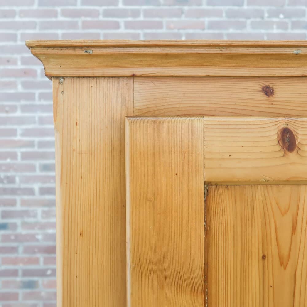 Grenen eendeurs kledingkast – Bild 5