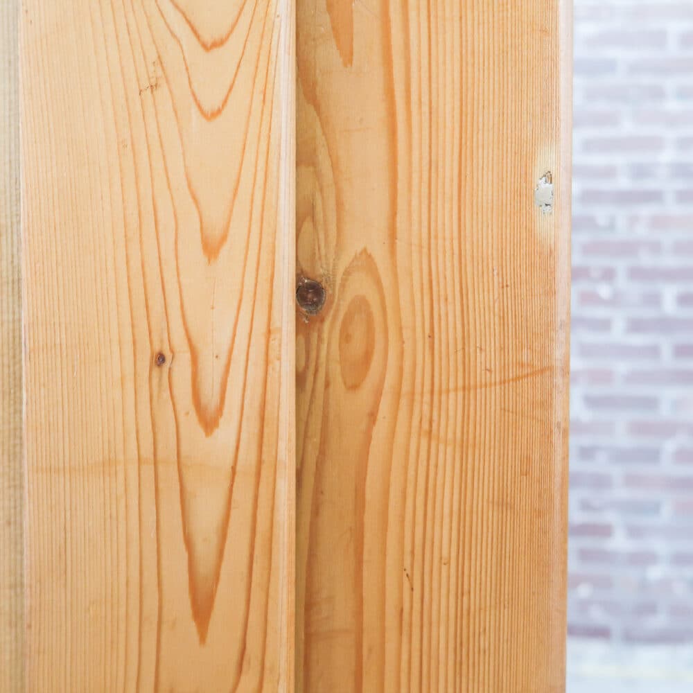 Grenen eendeurs kledingkast – Bild 7