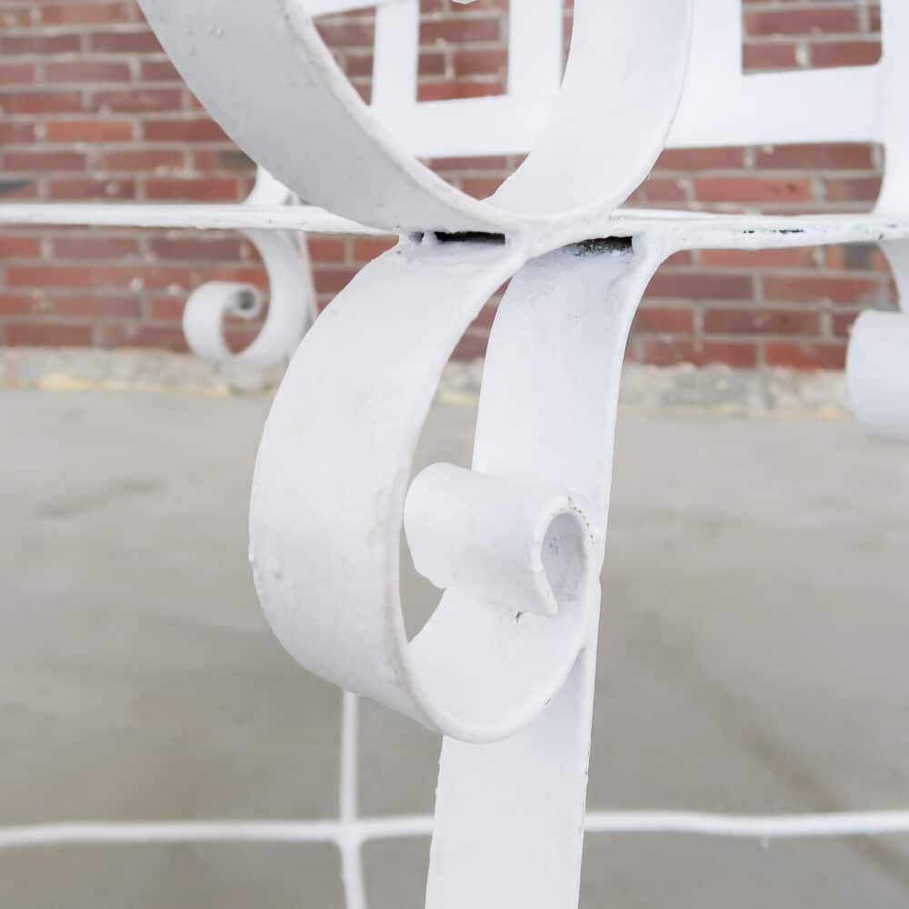 Metalen tuinstoel - Afbeelding 6