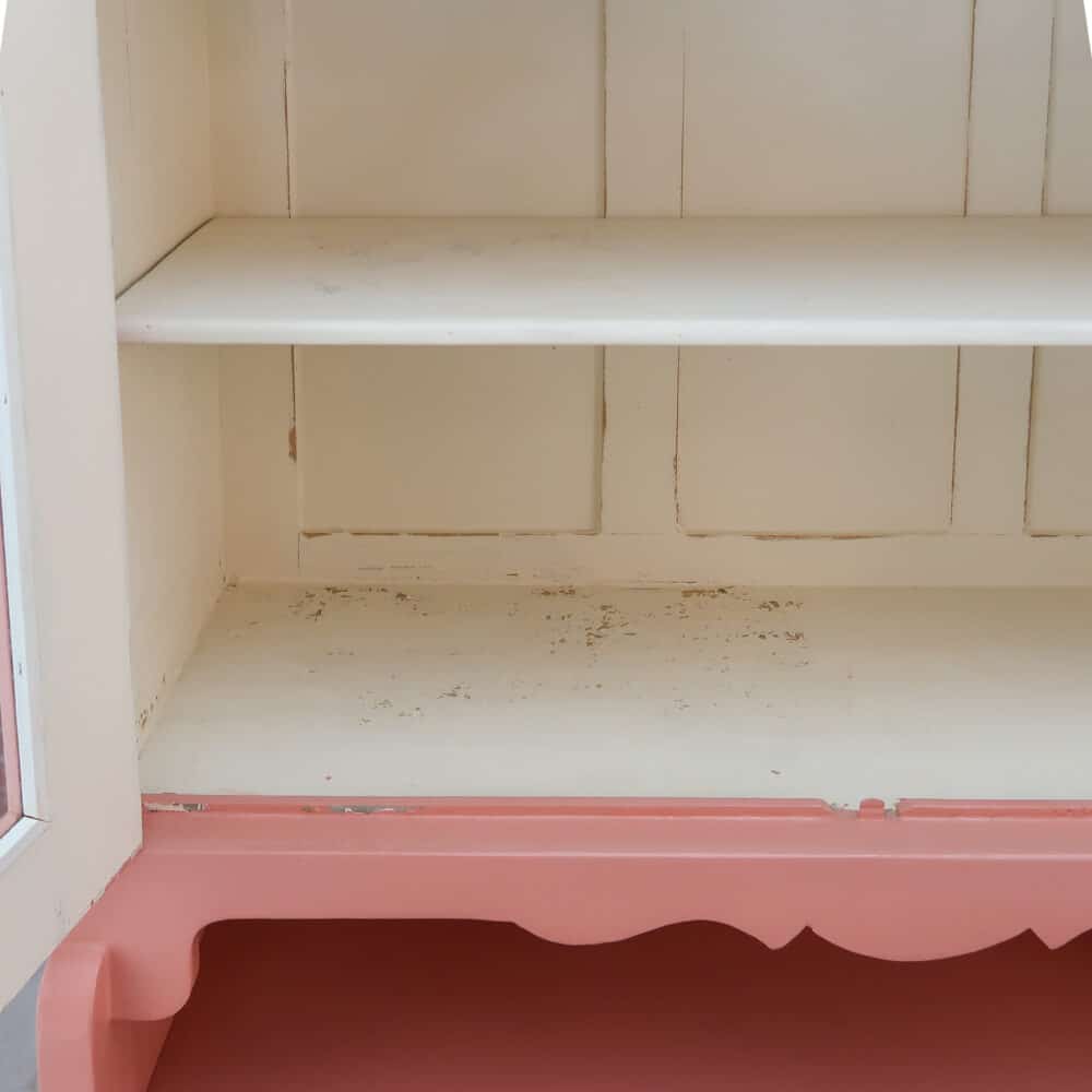 Brocante roze buffetkast – Bild 3