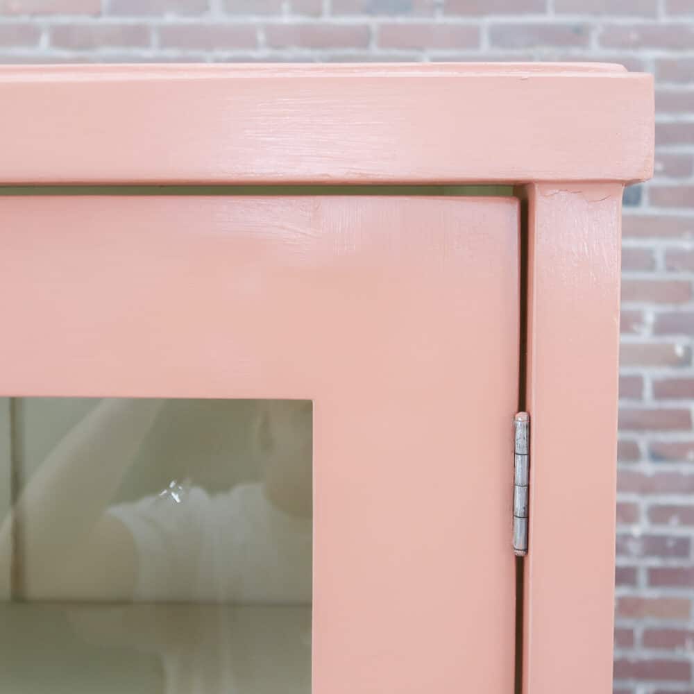 Brocante roze buffetkast – Bild 4