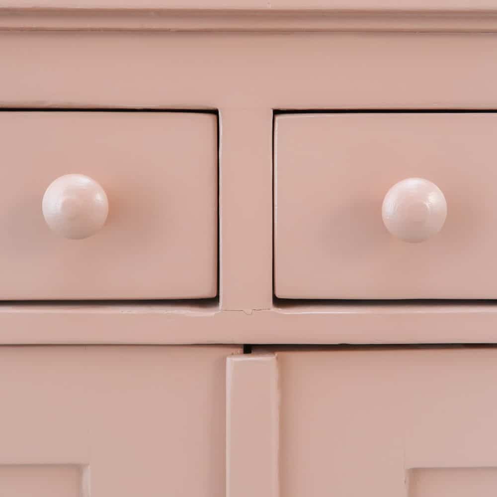 Brocante roze buffetkast – Bild 8