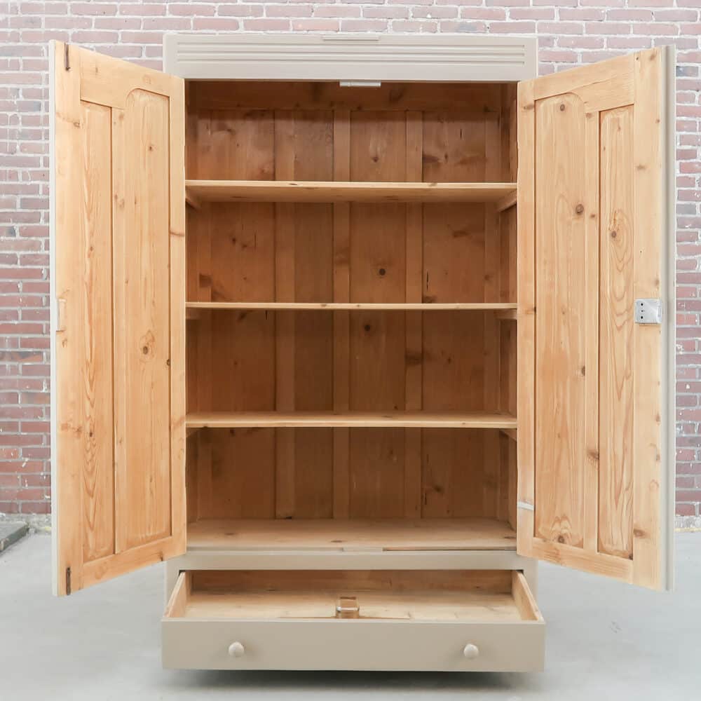 Brocante linnenkast - Afbeelding 2