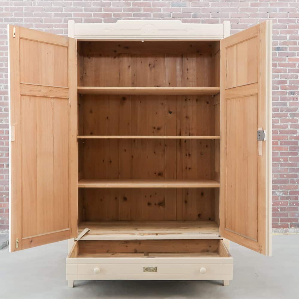 Brocante linnenkast - Afbeelding 2