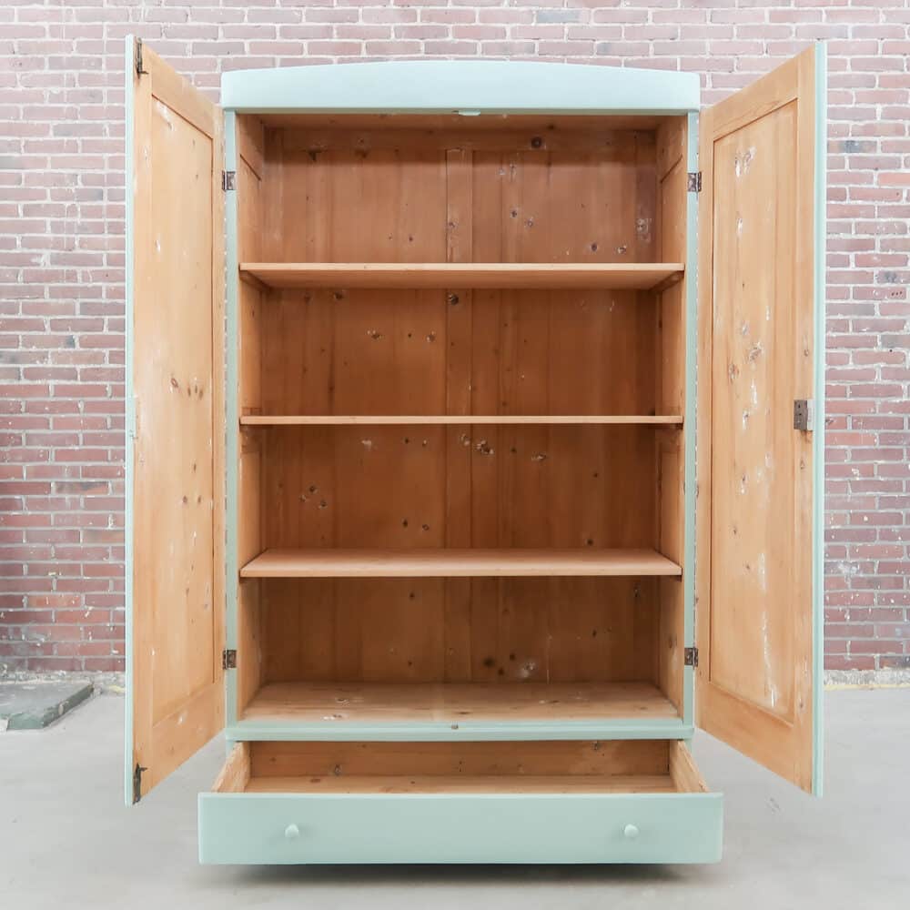 Brocante linnenkast - Afbeelding 2