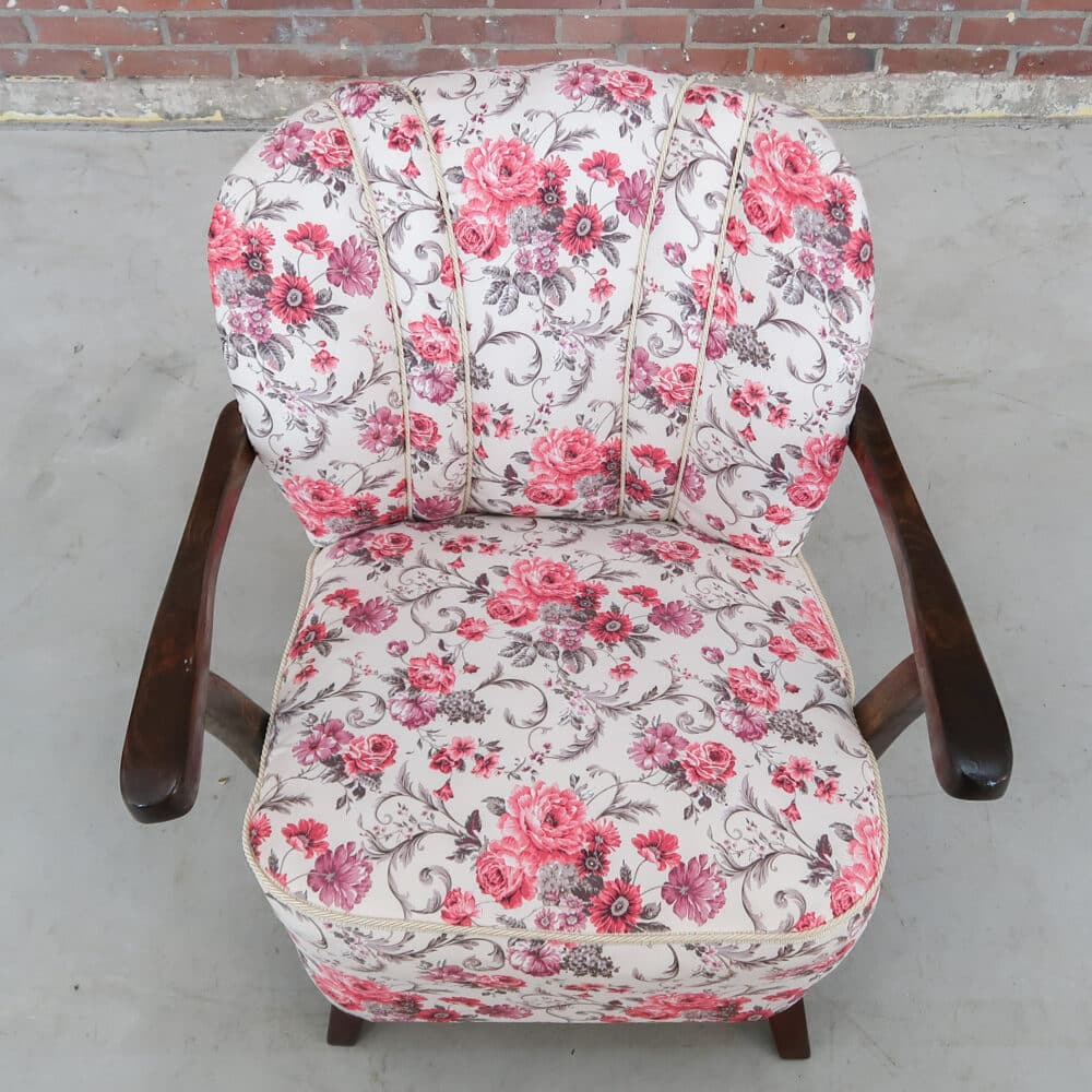 Vintage fauteuil - Jindrich Halabala - Afbeelding 5