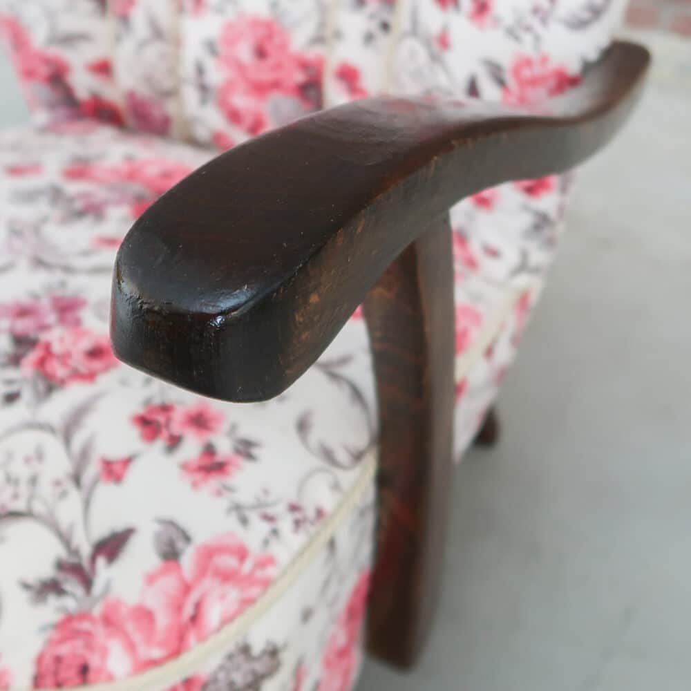 Vintage fauteuil - Jindrich Halabala - Afbeelding 8