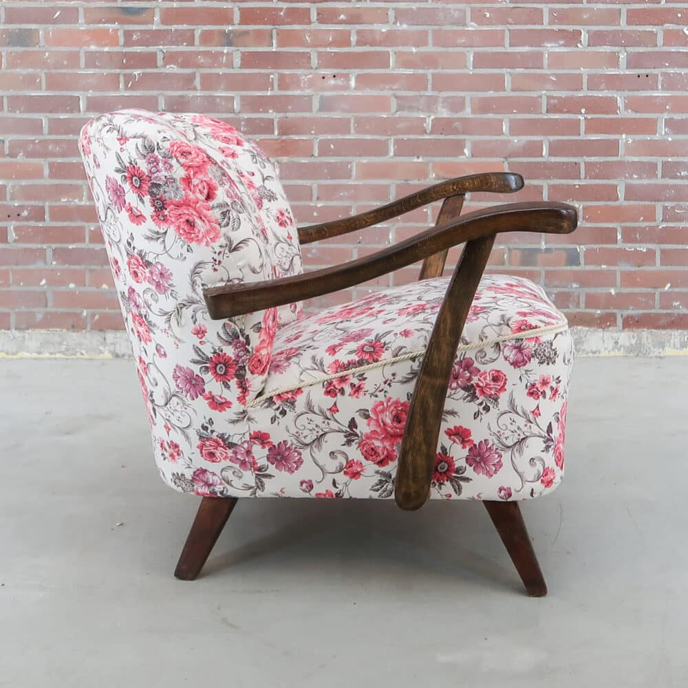 Vintage fauteuil - Jindrich Halabala - Afbeelding 3
