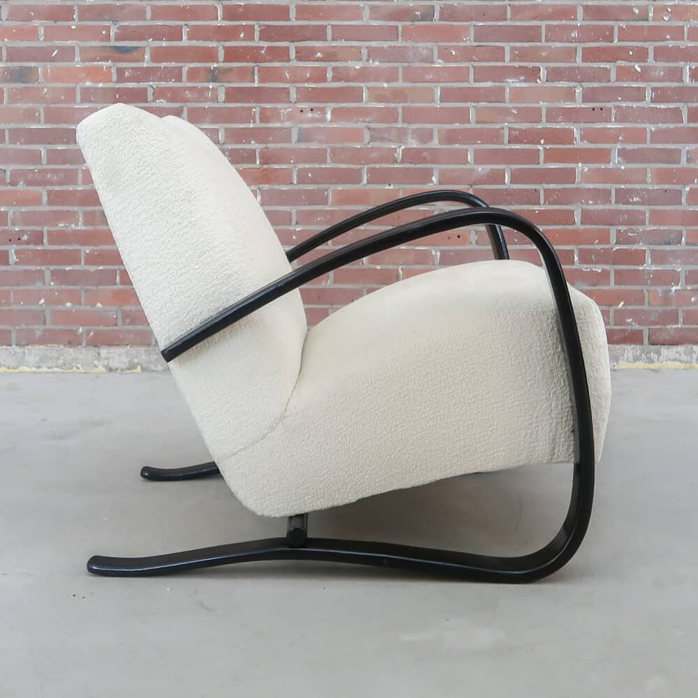 Vintage fauteuil - Jindrich Halabala - Afbeelding 3