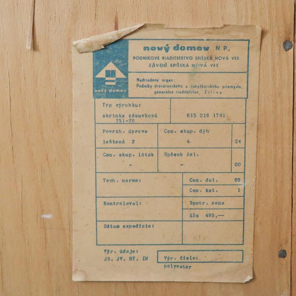 Vintage nachtkastje - Novy Domov – Bild 9
