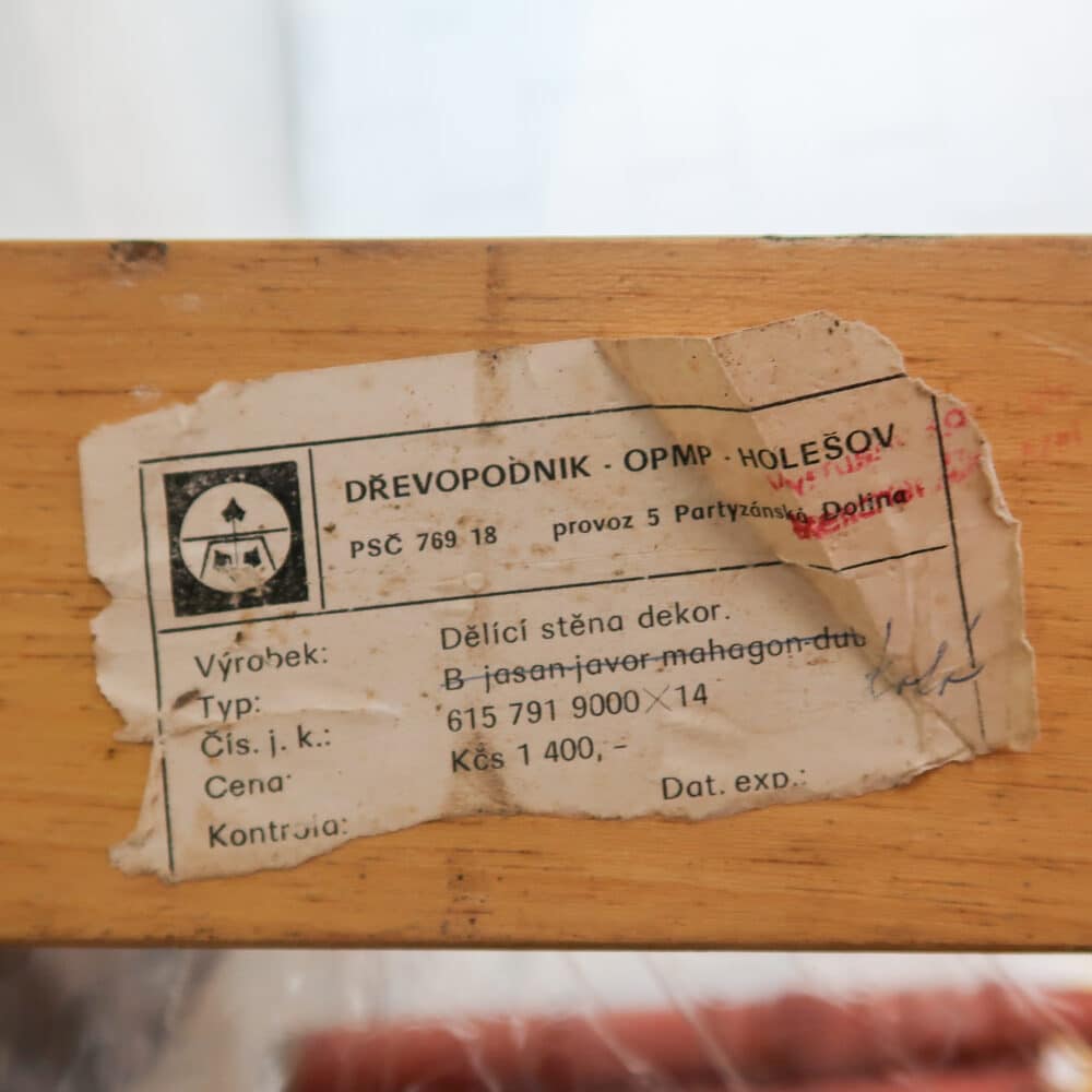 Vintage roomdivider - Ludvik Volak - Afbeelding 12