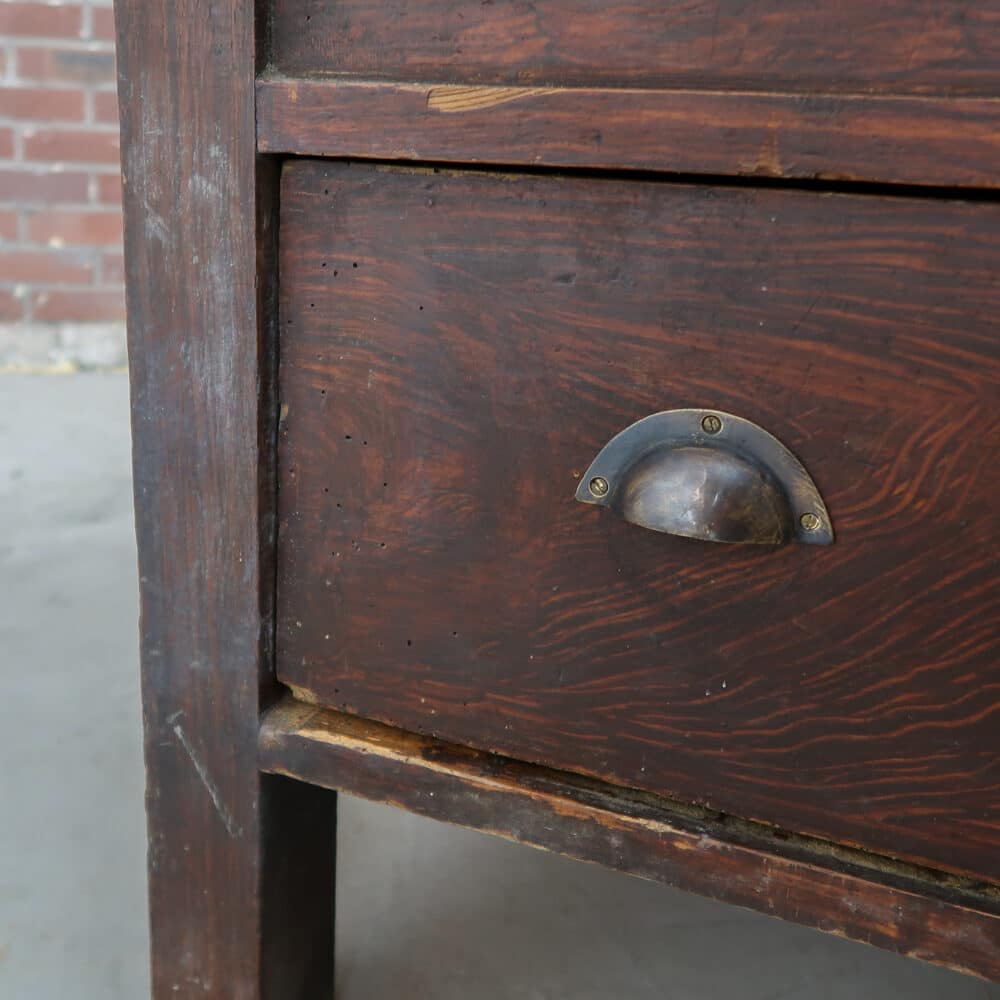 Brocante kist met nep lades - Afbeelding 12