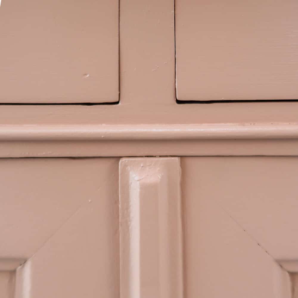 Brocante roze dressoir - Afbeelding 6