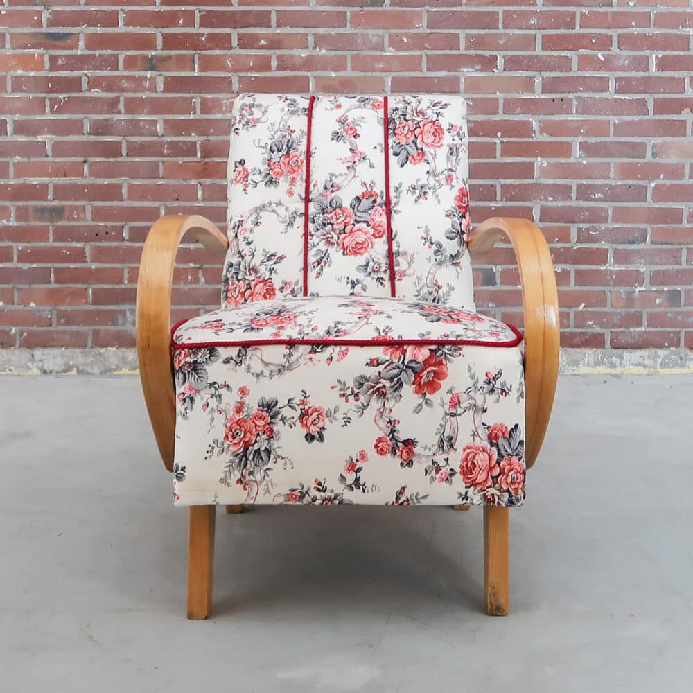 Vintage fauteuil - Jindrich Halabala - Afbeelding 3
