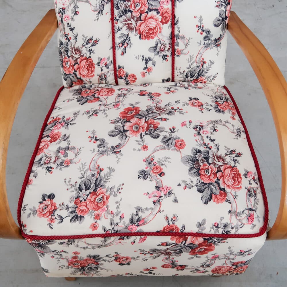 Vintage fauteuil - Jindrich Halabala - Afbeelding 7