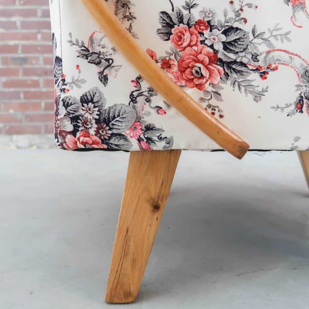 Vintage fauteuil - Jindrich Halabala - Afbeelding 12