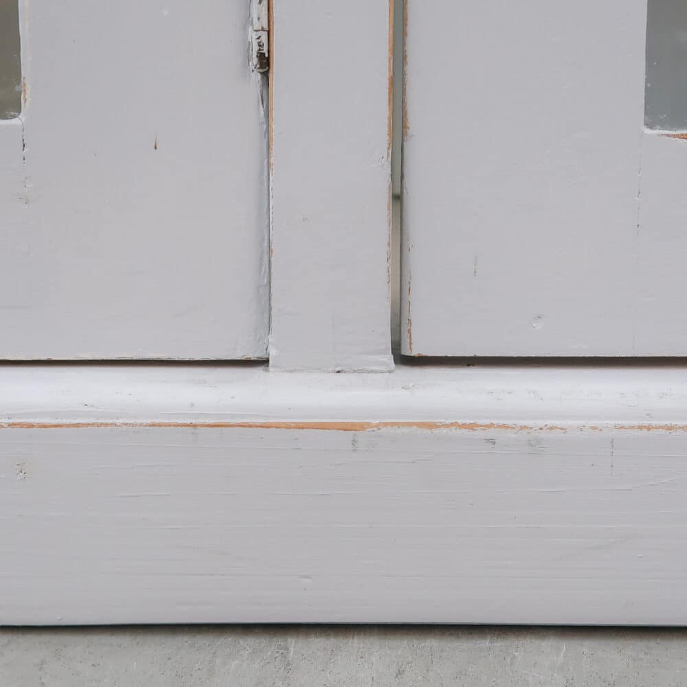 Brocante vitrinekast/dressoir - Afbeelding 9